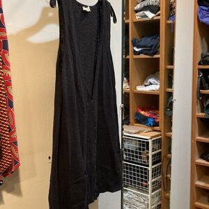 Eileen Fisher Black Sleeveless Sweater